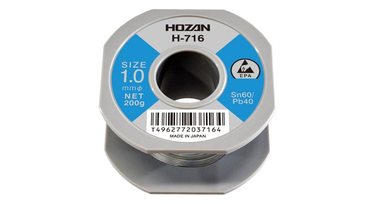 [HOZAN] 무세정납 H-716(1.0mm) 호잔
